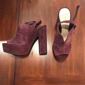Jessica Simpson Plum Suede